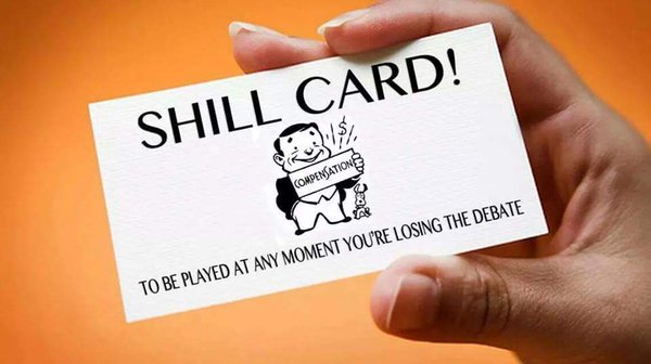 Shill card
