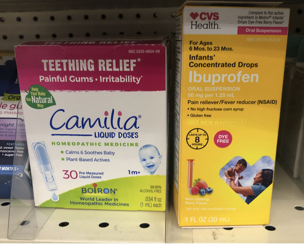 Should Homeopathic Medication Be on the Same Shelf as FDA-Approved Ones?