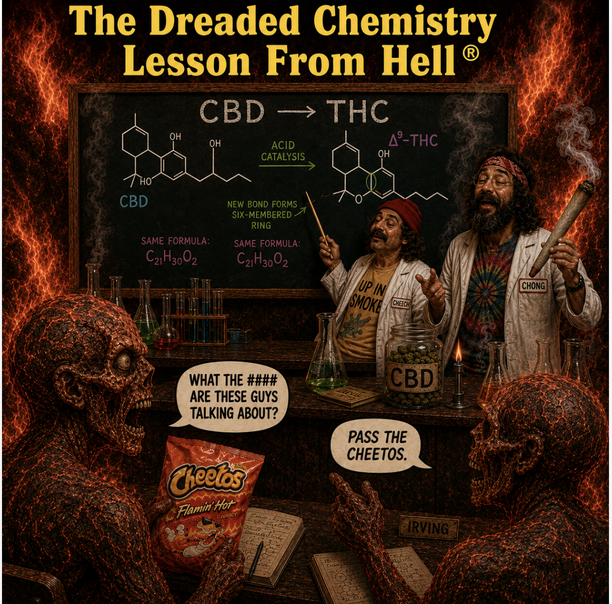 THC and CBD: Same formula, very different drugs