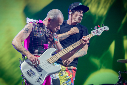 Red Hot Chili Peppers via Shutterstock.com