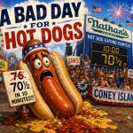 July Fourth: A Bad Day for Hot Dogs