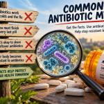 When good antibiotic advice goes bad: four myths that refuse to die