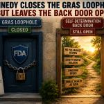 Kennedy closes the GRAS loophole but leaves the back door open