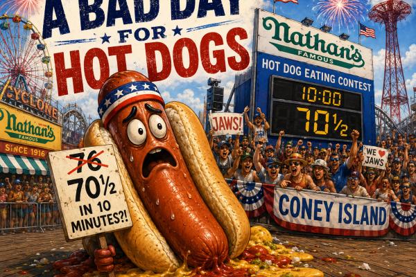 July Fourth: A Bad Day for Hot Dogs
