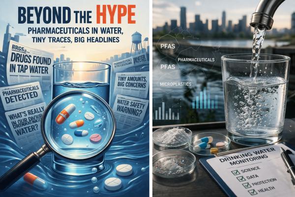 Beyond the Hype: Pharmaceuticals in Water, Tiny Traces, Big Headlines