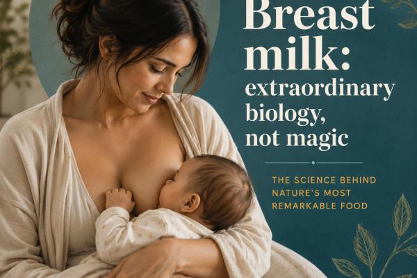 Breast milk: extraordinary biology, not magic