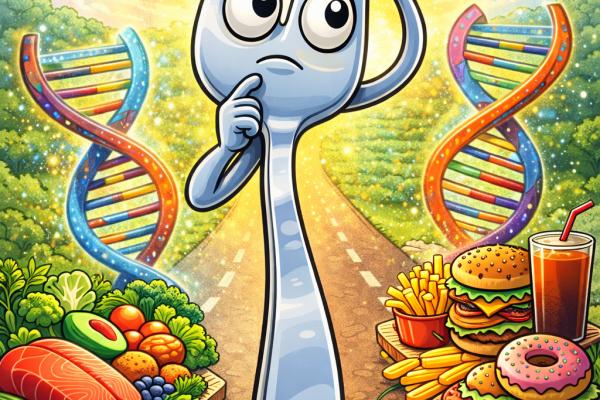 A Fork in the Road to Longevity: Genes Meet Groceries