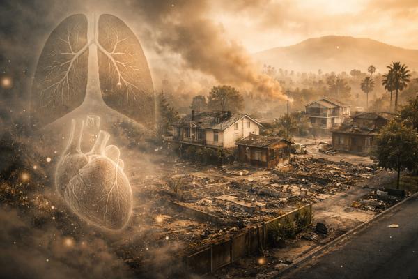 Health Impacts a Year After the LA Fires