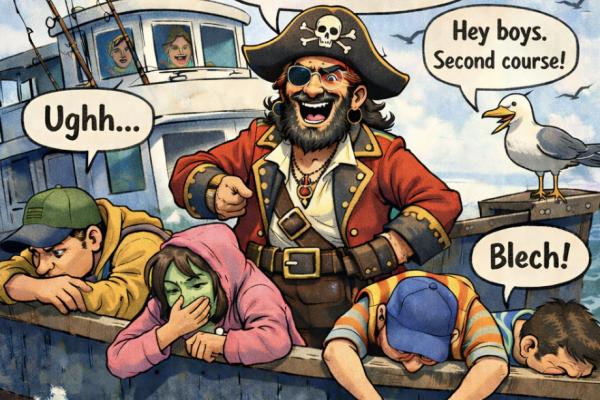 The First New Motion-Sickness Drug in 40 Years: Hi-Ho, or Heave-Ho?