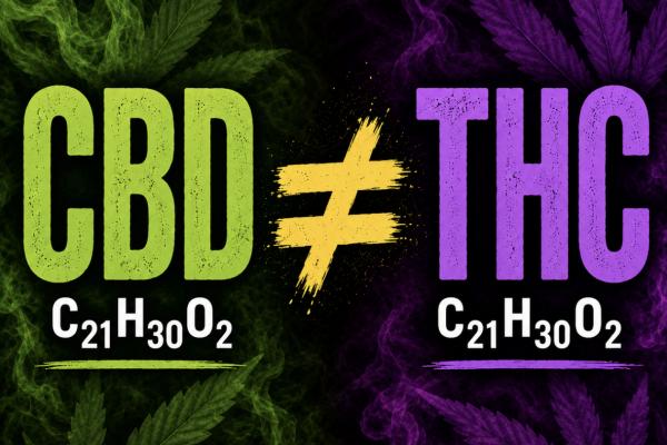 THC and CBD: Same formula, very different drugs