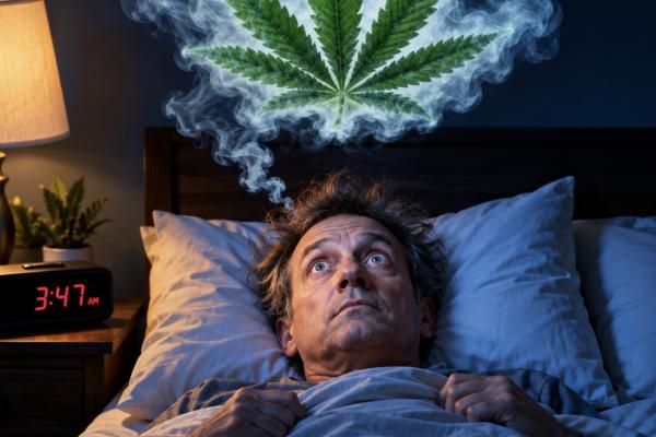 Using weed to sleep? Here's a wake-up call. Sort of.
