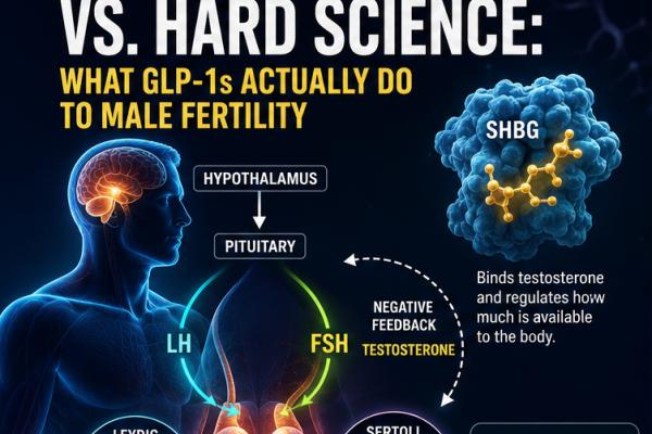 "Spermmaxxing" vs. Hard Science: What GLP-1s Actually Do to Male Fertility