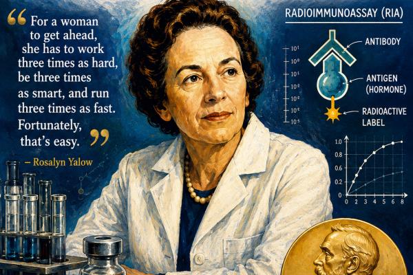 Rosalyn Yalow - The Nobelist Who Believed Women Could Do It All