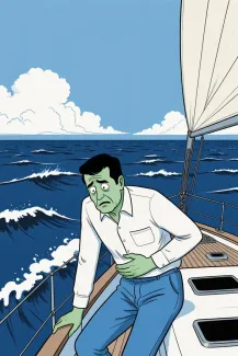 Podcast: Motion sickness? There's a new drug to calm your queasiness