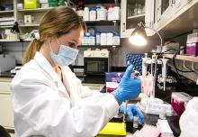 Arkansas Agricultural Experiment Station laboratory, via Wikimedia Commons 