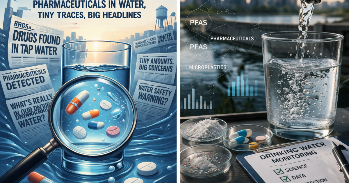 Beyond the Hype: Pharmaceuticals in Water, Tiny Traces, Big Headlines